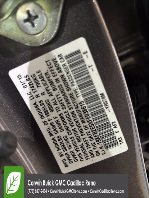 2015 Honda Civic Sedan LX