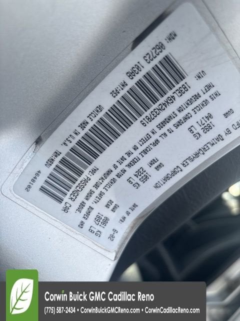 2002 Dodge Stratus SE PLUS/SXT