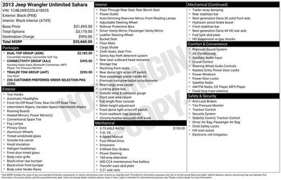 2013 Jeep Wrangler Unlimited Sahara