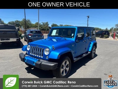 2016 Jeep Wrangler Unlimited Sahara