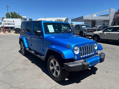2016 Jeep Wrangler Unlimited Sahara