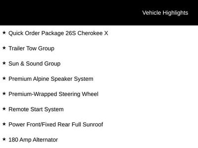 2022 Jeep Cherokee X 4x4