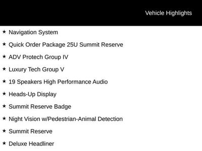 2022 Jeep Grand Cherokee Summit Reserve 4x4