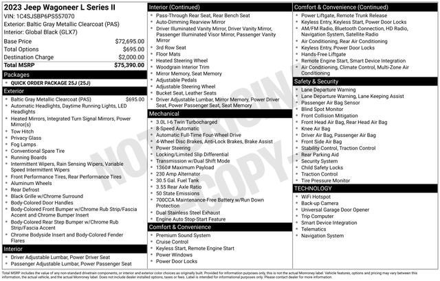 2023 Jeep Wagoneer L Series II