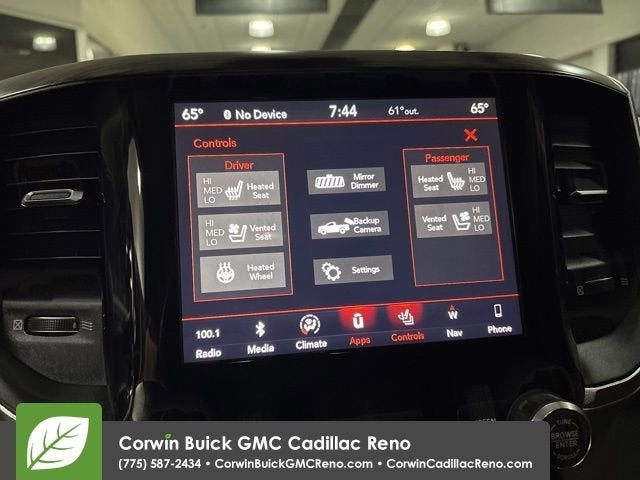 2019 RAM 1500 Laramie Quad Cab 4x4 6'4" Box