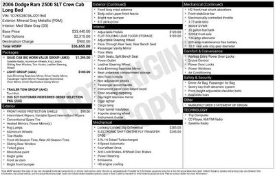 2006 Dodge Ram 2500 SLT