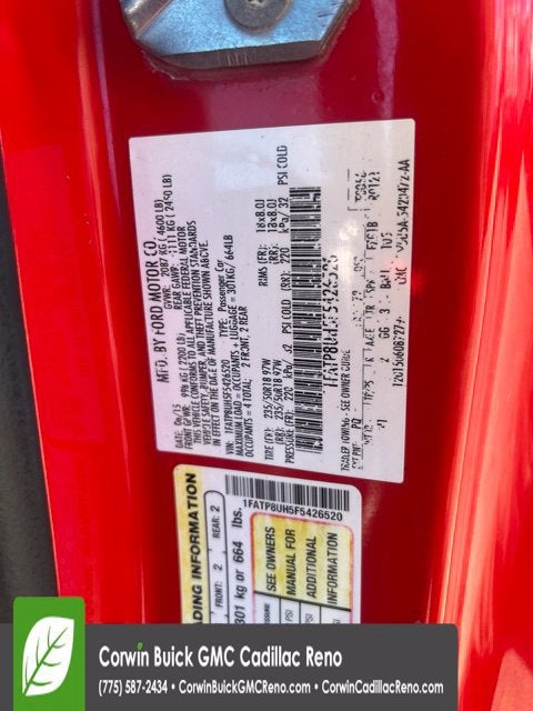 2015 Ford Mustang EcoBoost Premium