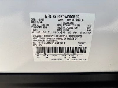 2019 Ford Explorer XLT