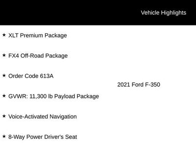 2021 Ford F-350 XLT