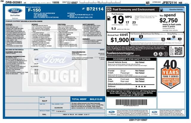 2018 Ford F-150 Limited