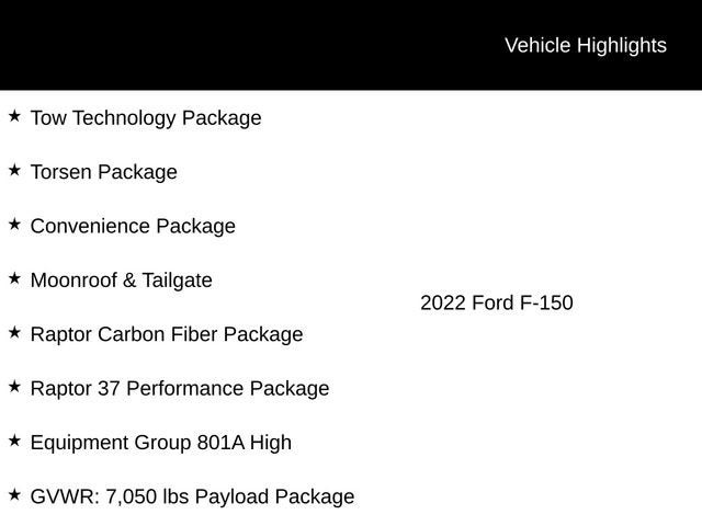 2022 Ford F-150 Raptor