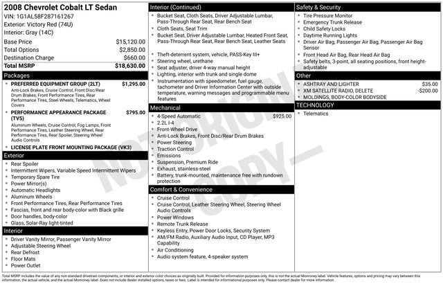 2008 Chevrolet Cobalt LT