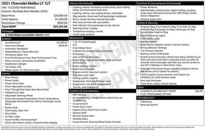 2021 Chevrolet Malibu LT