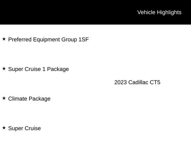 2023 Cadillac CT5-V V-Series