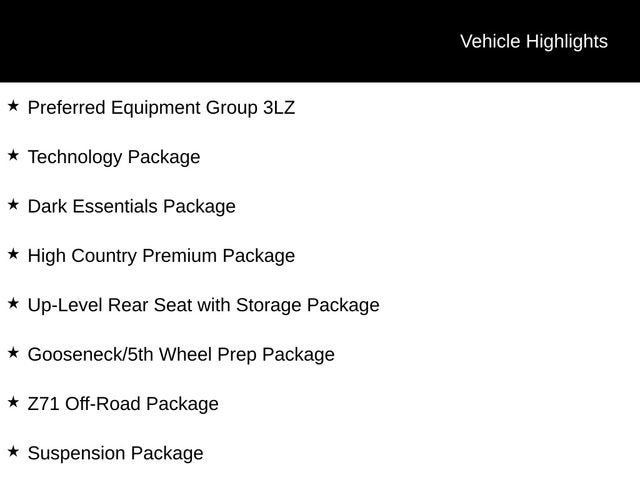2025 Chevrolet Silverado 2500 HD High Country