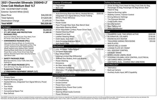 2021 Chevrolet Silverado 2500 HD LT