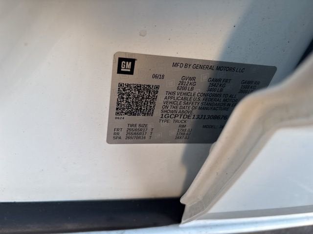 2018 Chevrolet Colorado 4WD Z71