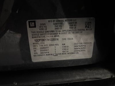 2017 Chevrolet Colorado 4WD Z71