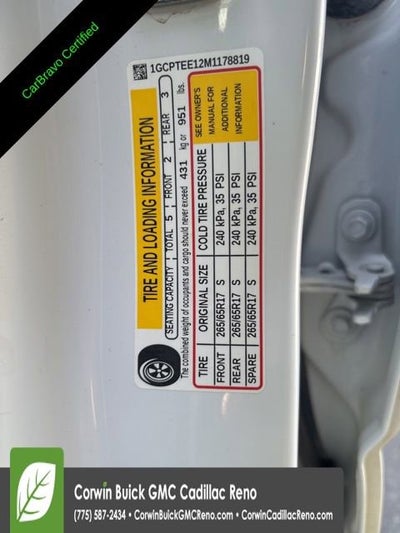 2021 Chevrolet Colorado 4WD ZR2