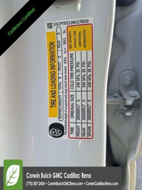 2021 Chevrolet Colorado 4WD ZR2