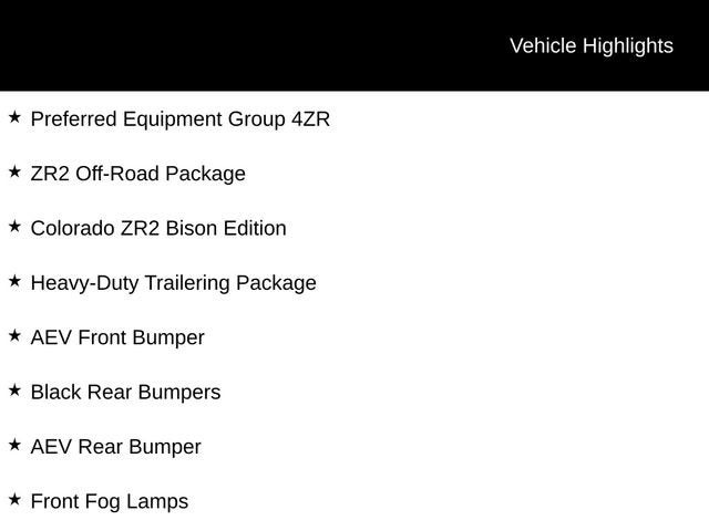 2021 Chevrolet Colorado 4WD ZR2