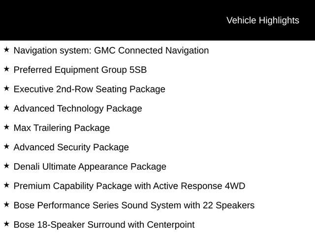2025 GMC Yukon Denali Ultimate