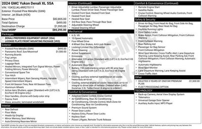 2024 GMC Yukon XL Denali