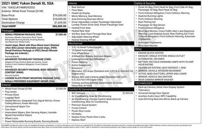 2021 GMC Yukon XL Denali