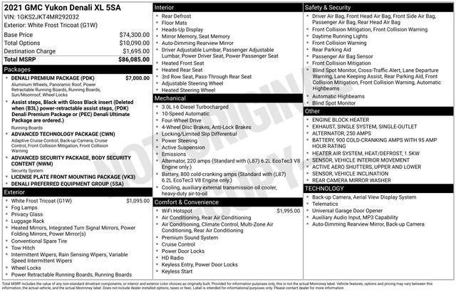 2021 GMC Yukon XL Denali