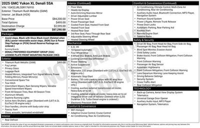 2025 GMC Yukon XL Denali