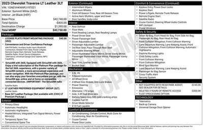 2023 Chevrolet Traverse LT Leather