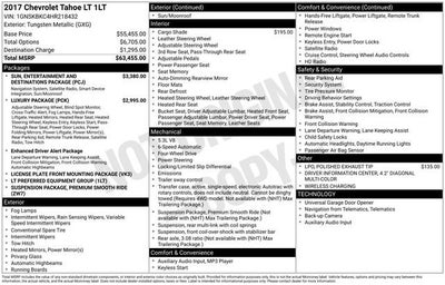 2017 Chevrolet Tahoe LT