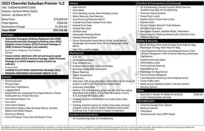 2023 Chevrolet Suburban Premier