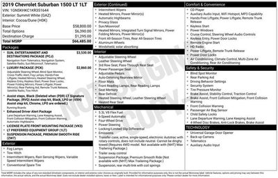 2019 Chevrolet Suburban LT