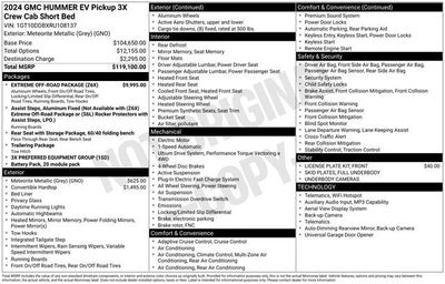 2024 GMC HUMMER EV Pickup 3X