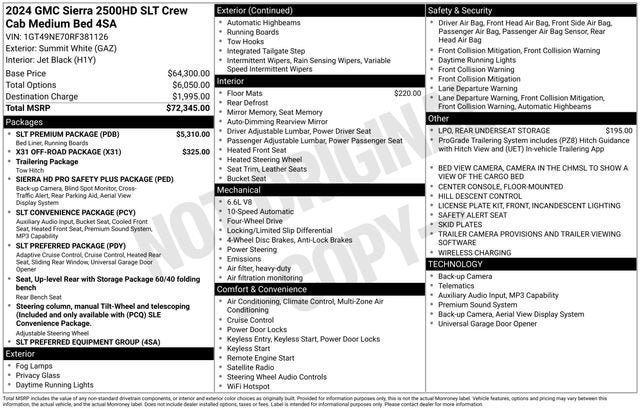 2024 GMC Sierra 2500 HD SLT