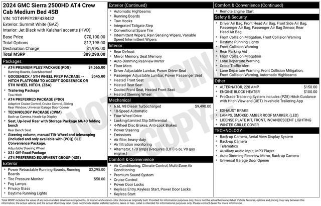 2024 GMC Sierra 2500 HD AT4