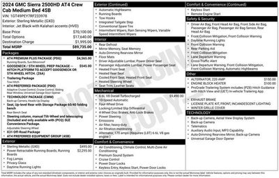 2024 GMC Sierra 2500 HD AT4
