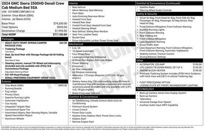 2024 GMC Sierra 2500 HD Denali