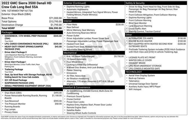2022 GMC Sierra 3500 HD Denali