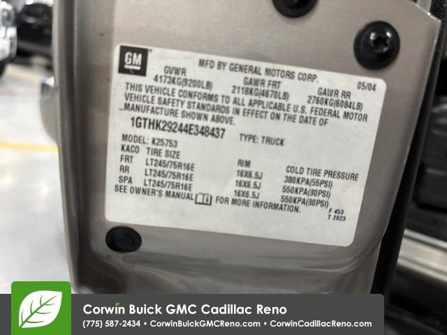 2004 GMC Sierra 2500 HD SLT