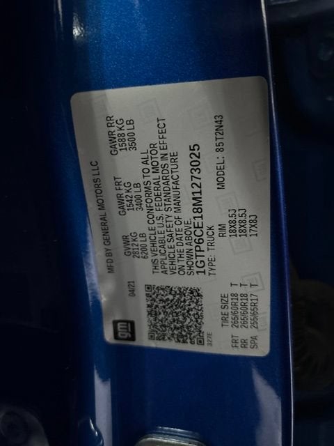 2021 GMC Canyon 4WD Elevation
