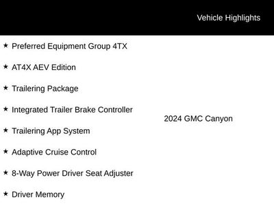 2024 GMC Canyon AT4X