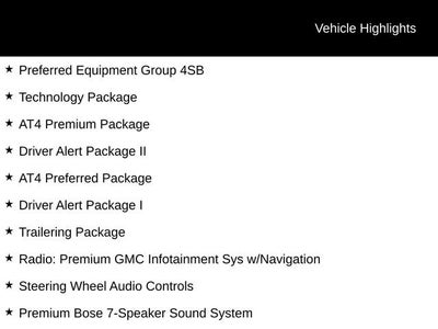 2022 GMC Sierra 1500 Limited AT4