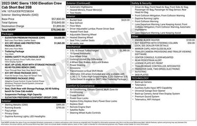 2023 GMC Sierra 1500 Elevation