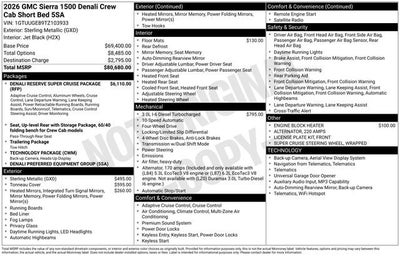 2026 GMC Sierra 1500 Denali