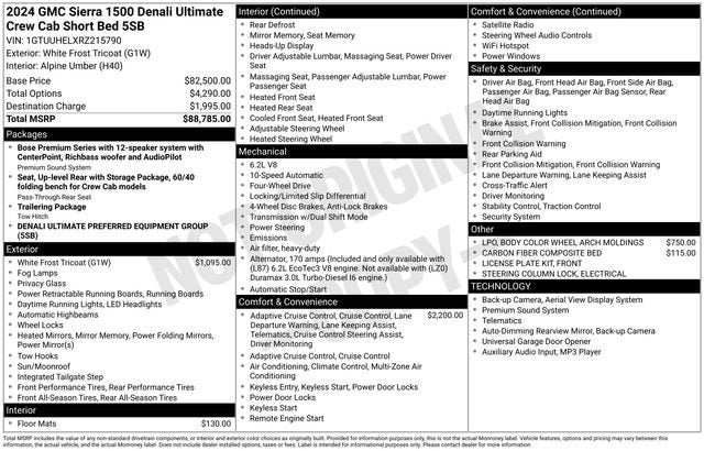 2024 GMC Sierra 1500 Denali Ultimate