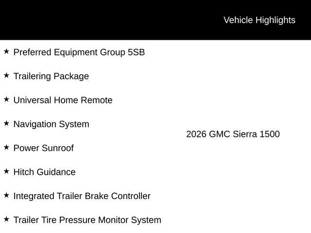 2026 GMC Sierra 1500 Denali Ultimate