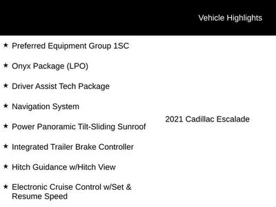 2021 Cadillac Escalade Sport
