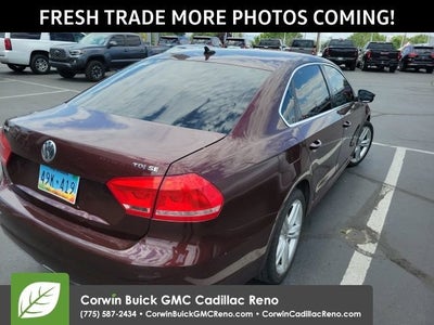 2014 Volkswagen Passat 2.0L TDI SE